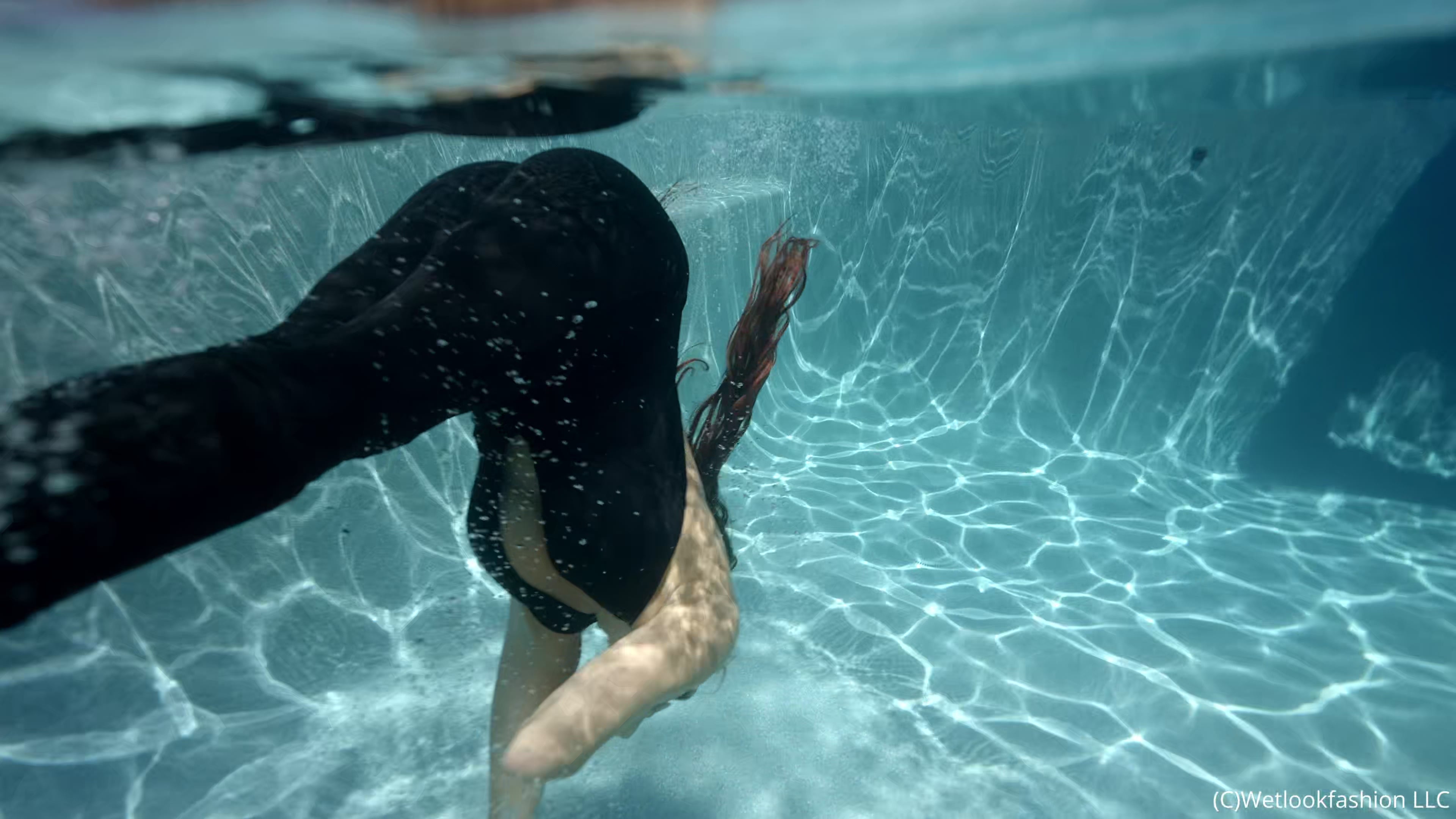 Aimor Gets Soaked Fully Clothed for the First Time