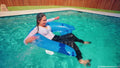 Alexandra Is Dared to Swim Fully Clothed