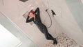 Ariel Takes a Shower in a Sporty Outfit