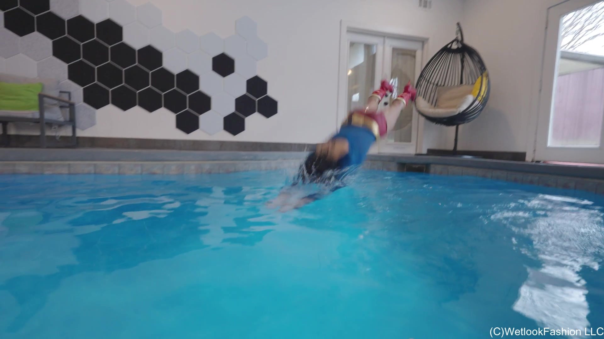 Bella's Super Heroine Swim