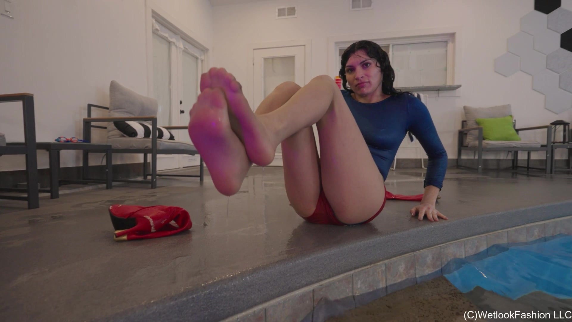 Bella's Super Heroine Swim