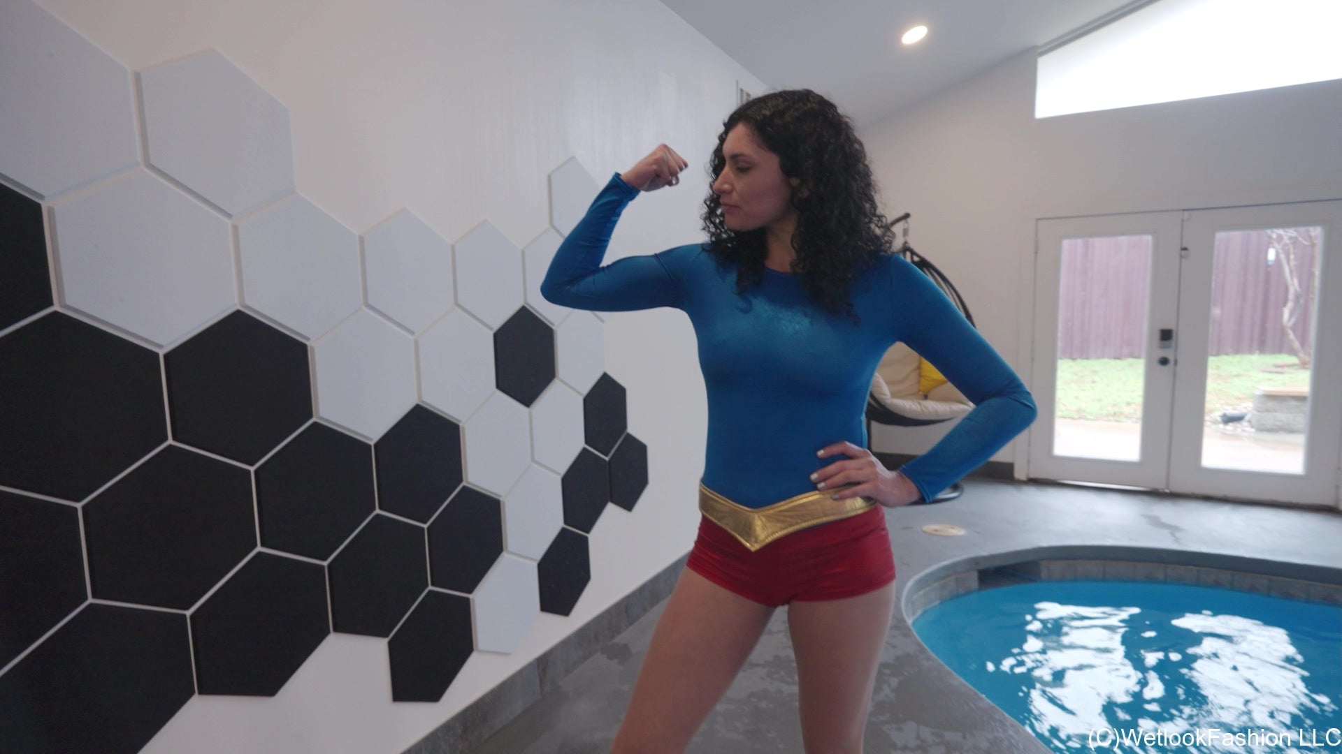 Bella's Super Heroine Swim