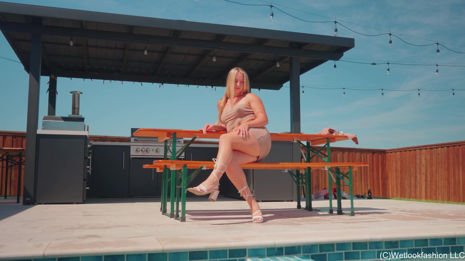 Brinley's Wet Skirt Biz