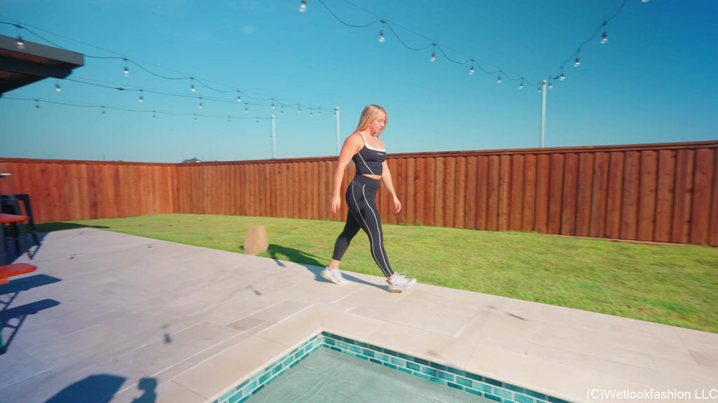 Brinley's Fully Clothed Water Workout