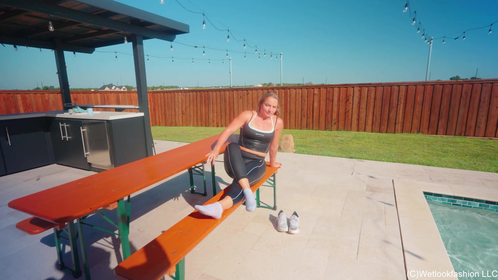 Brinley's Fully Clothed Water Workout