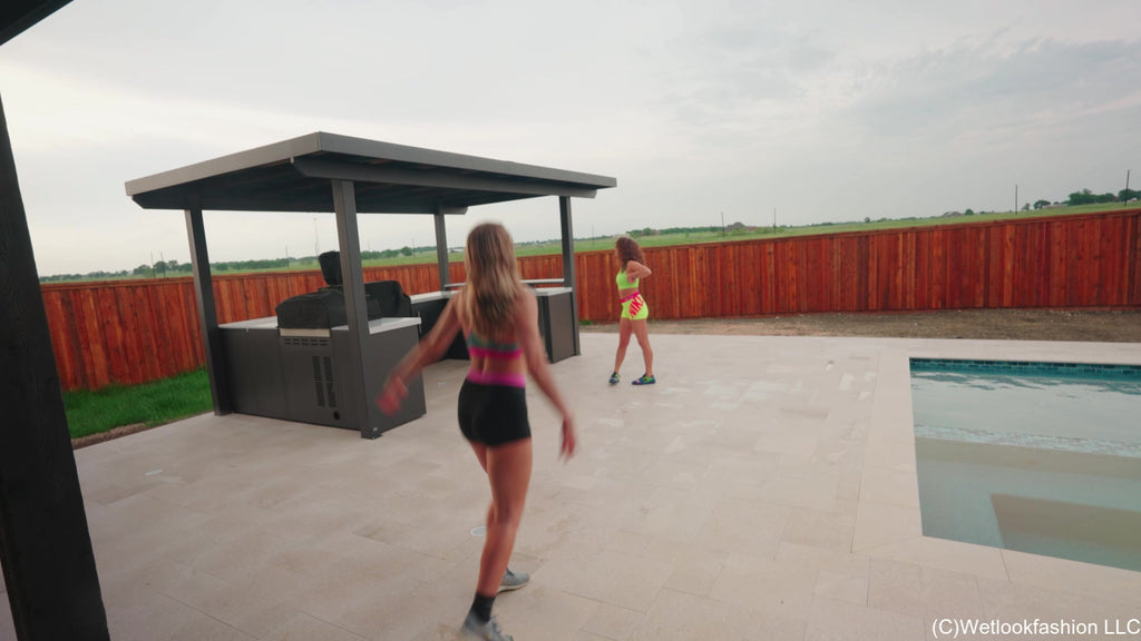 Camille and Tiffany-Wet Fun, Laughter and Romantic Moments