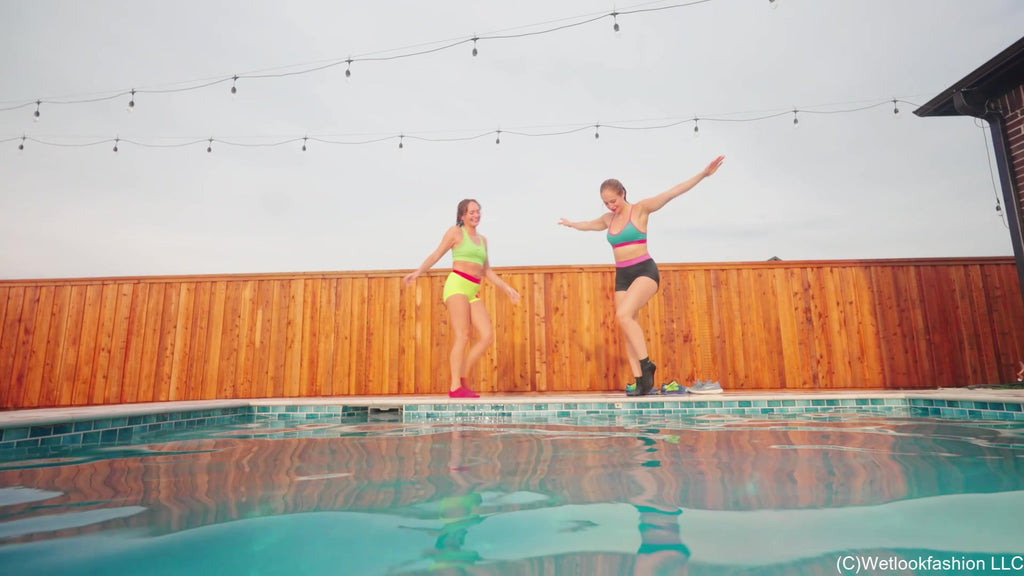 Camille and Tiffany-Wet Fun, Laughter and Romantic Moments