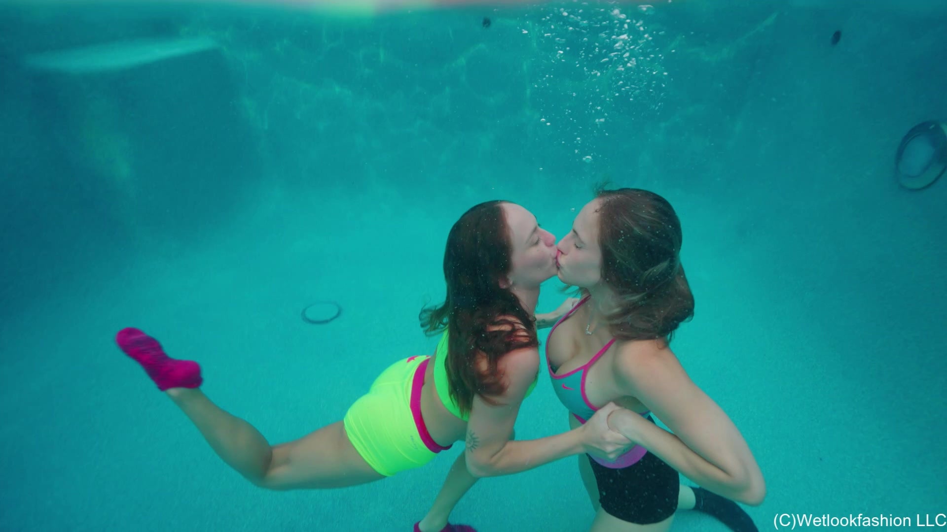 Camille and Tiffany-Wet Fun, Laughter and Romantic Moments