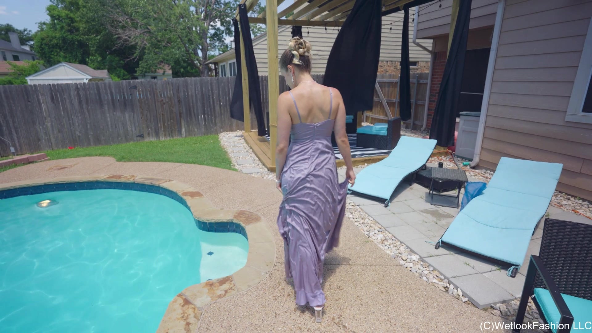 Camille Is Scuba Diving in an Evening Gown