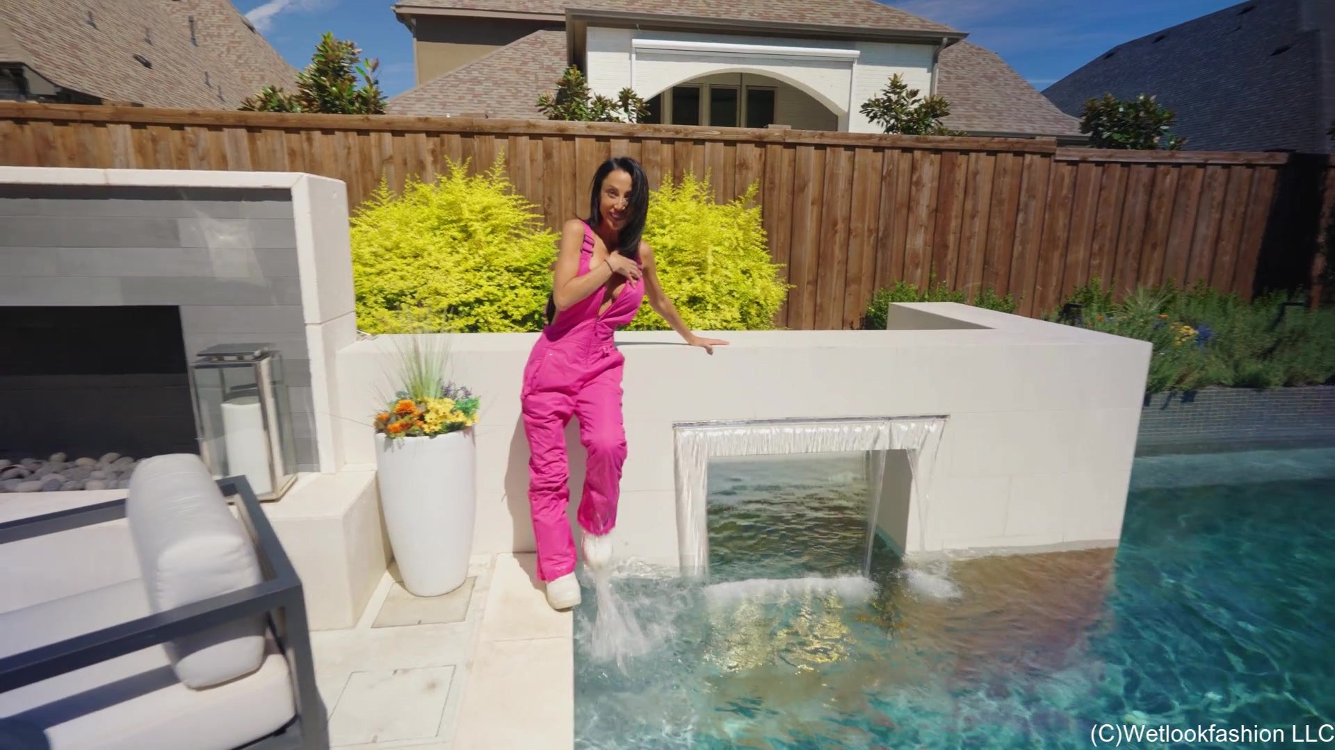 Charlie's Wetlook Adventure Wearing Two Outfits