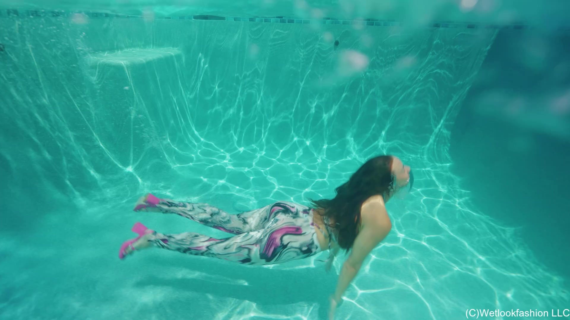 Danielle Swims and Dives in a Pant Set