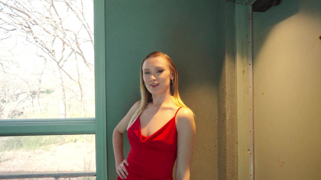 Gigi - Red Dress Swim
