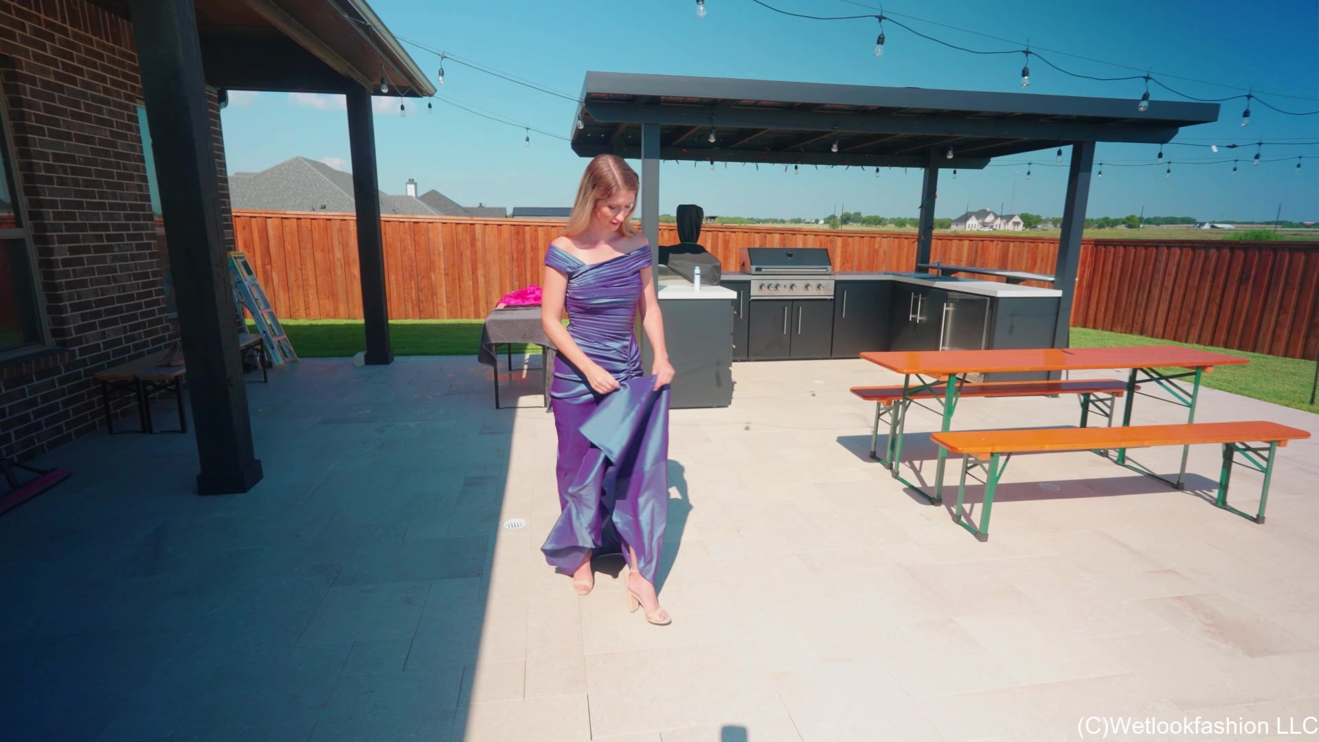 Glam Wetlook with Kate