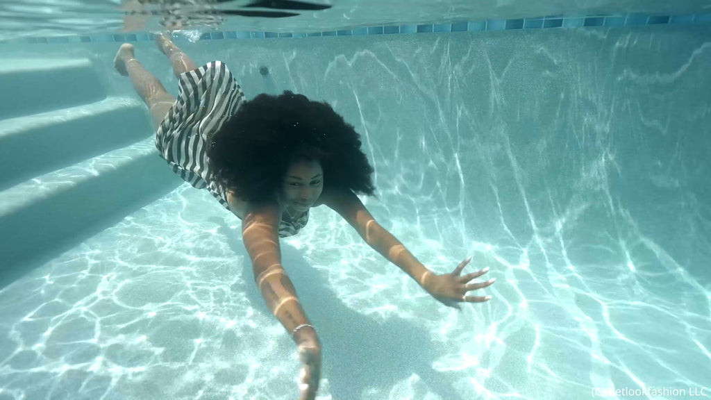 Indigo Makes Her Spontaneous Wetlook Debut