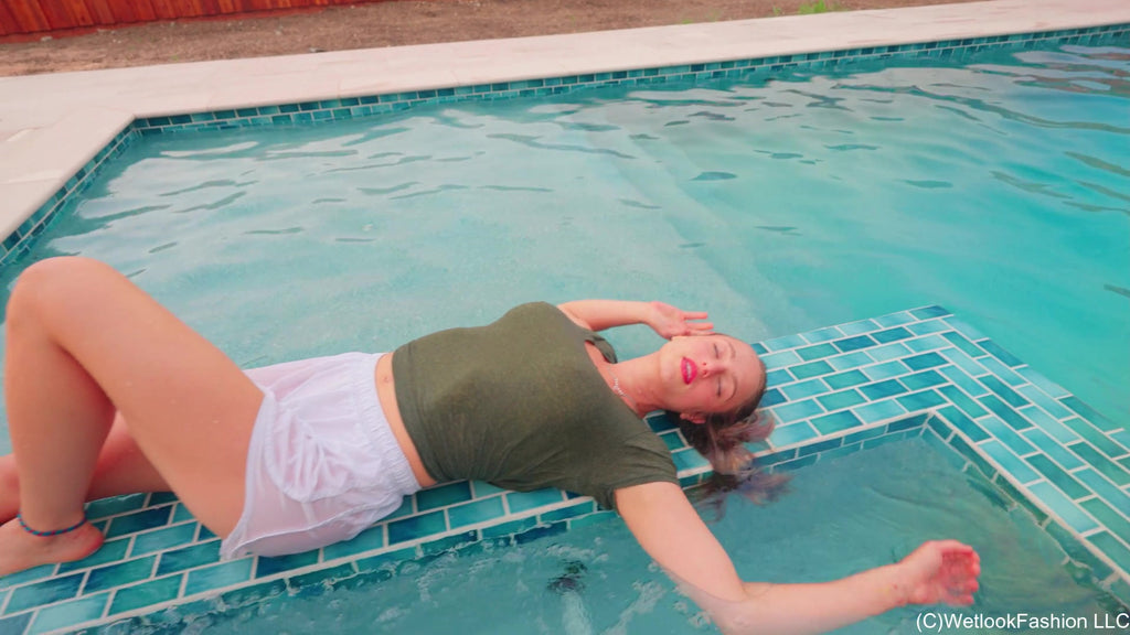 Involuntary T-Shirt Swim with Camille