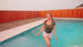 Involuntary T-Shirt Swim with Camille