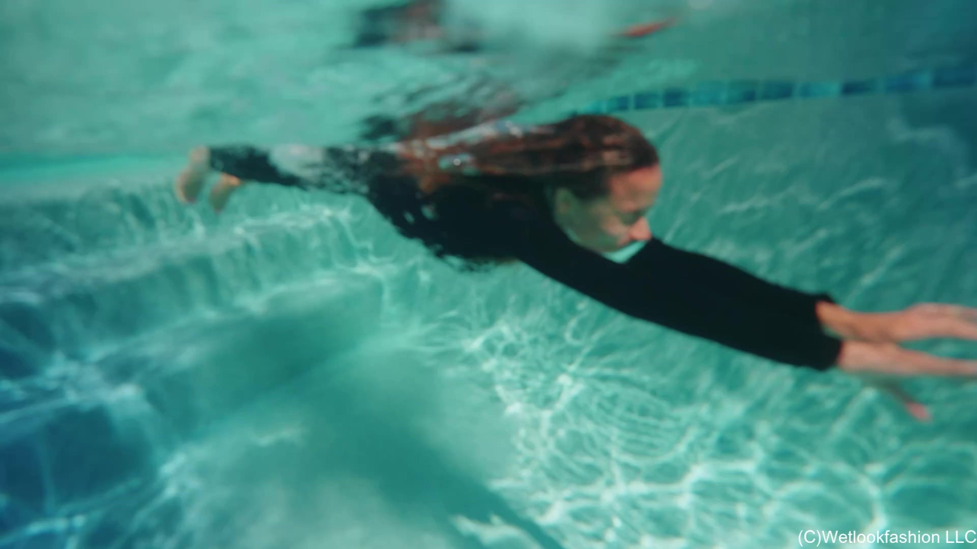 Jasmine Gets Soaked Wearing a Maxi Dress