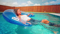 Jasmine Goes for a Swim in Jeans, a White Top and Heels