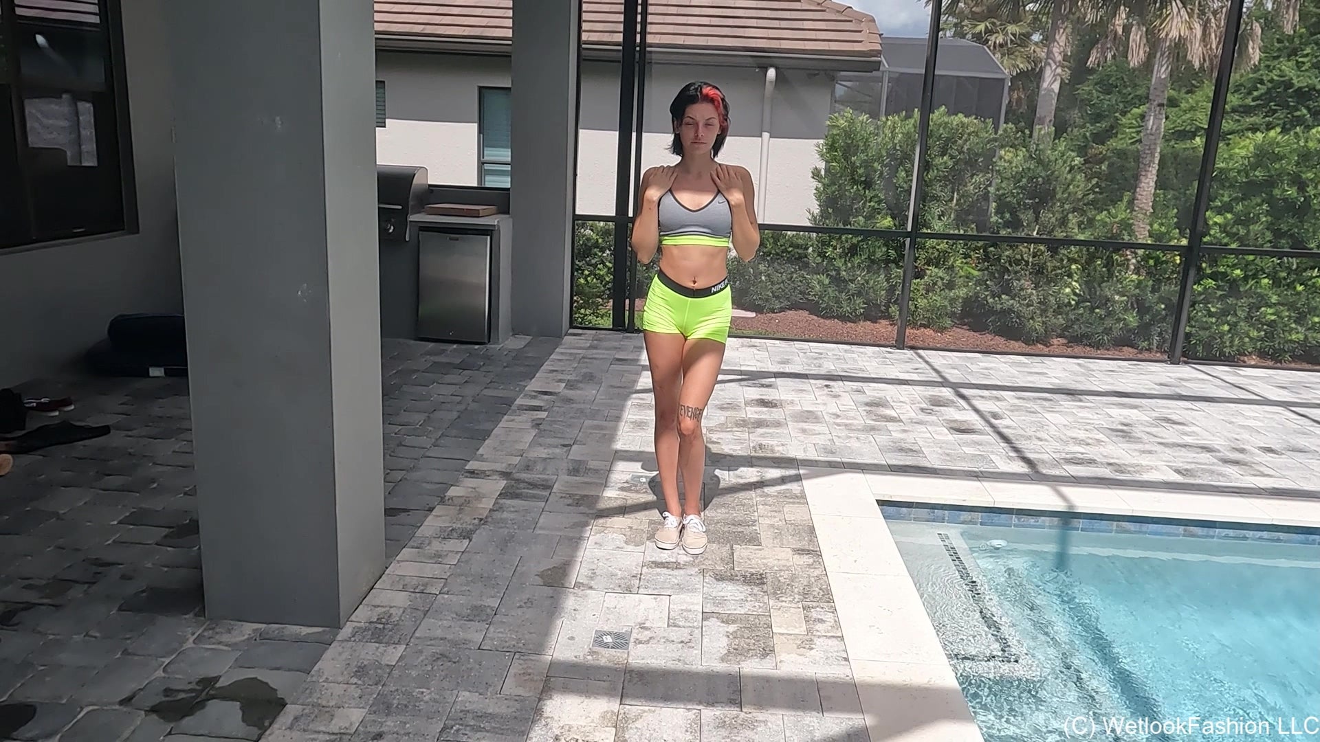 Kilo - Wasser-Workout im Nike Pro Set