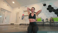Lilith Swims in a Hot Workout Outfit