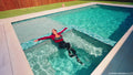 Mariela Goes for Sporty Swim in Leggings