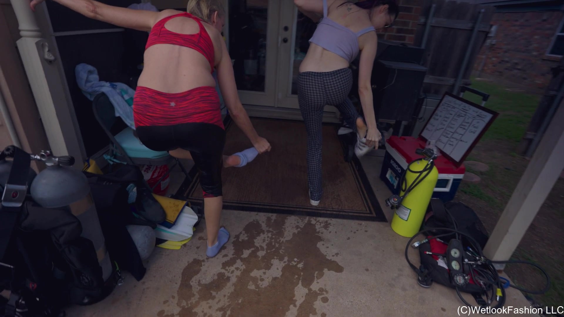 Mom and Daughter Hit the Pool Part II