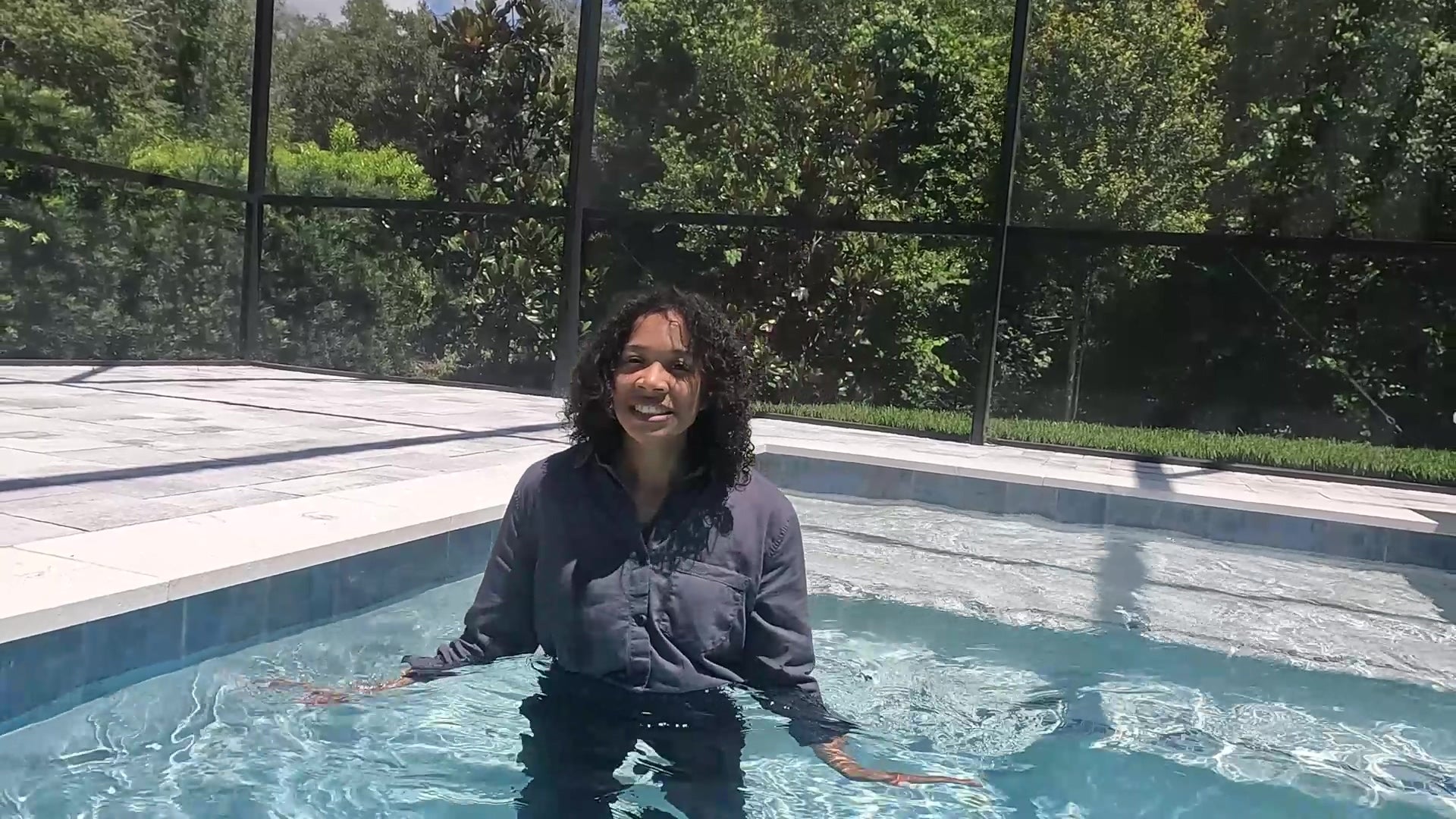 Natalie Casually Cooling Off