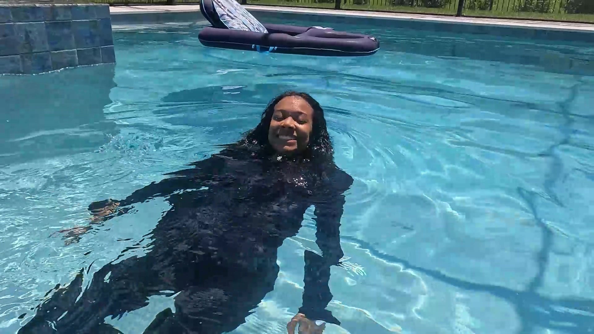 Natalie Casually Cooling Off