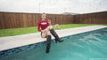 New Model Izabella Takes Her First Ever Fully Clothed Swim