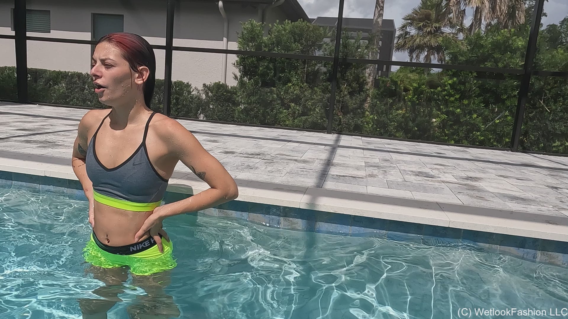 Kilo - Wasser-Workout im Nike Pro Set