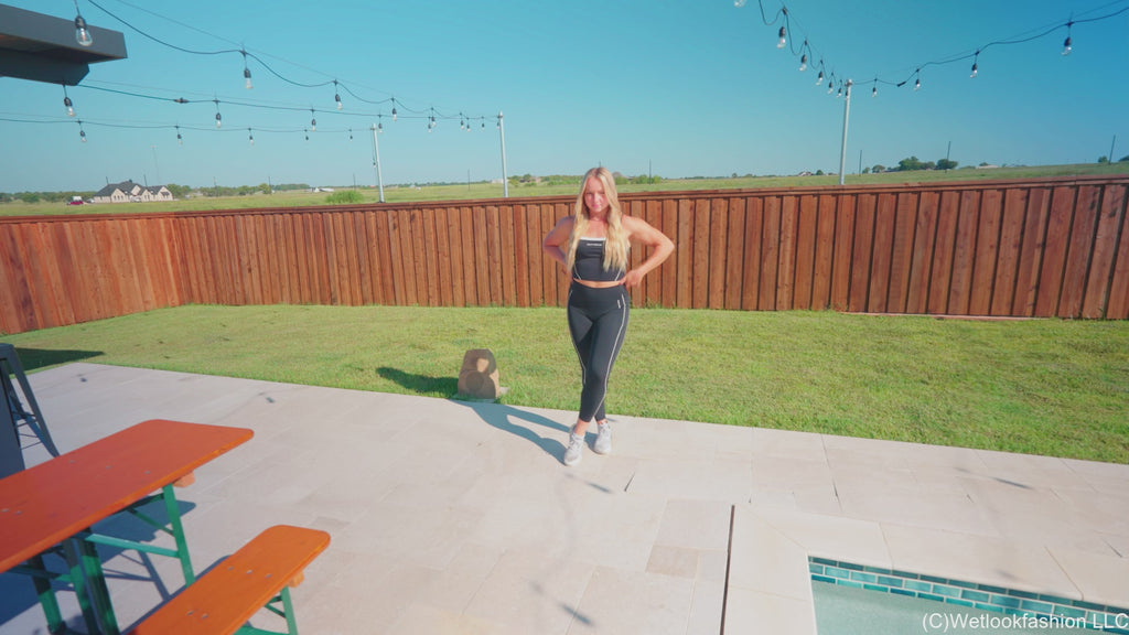 Brinley's Fully Clothed Water Workout