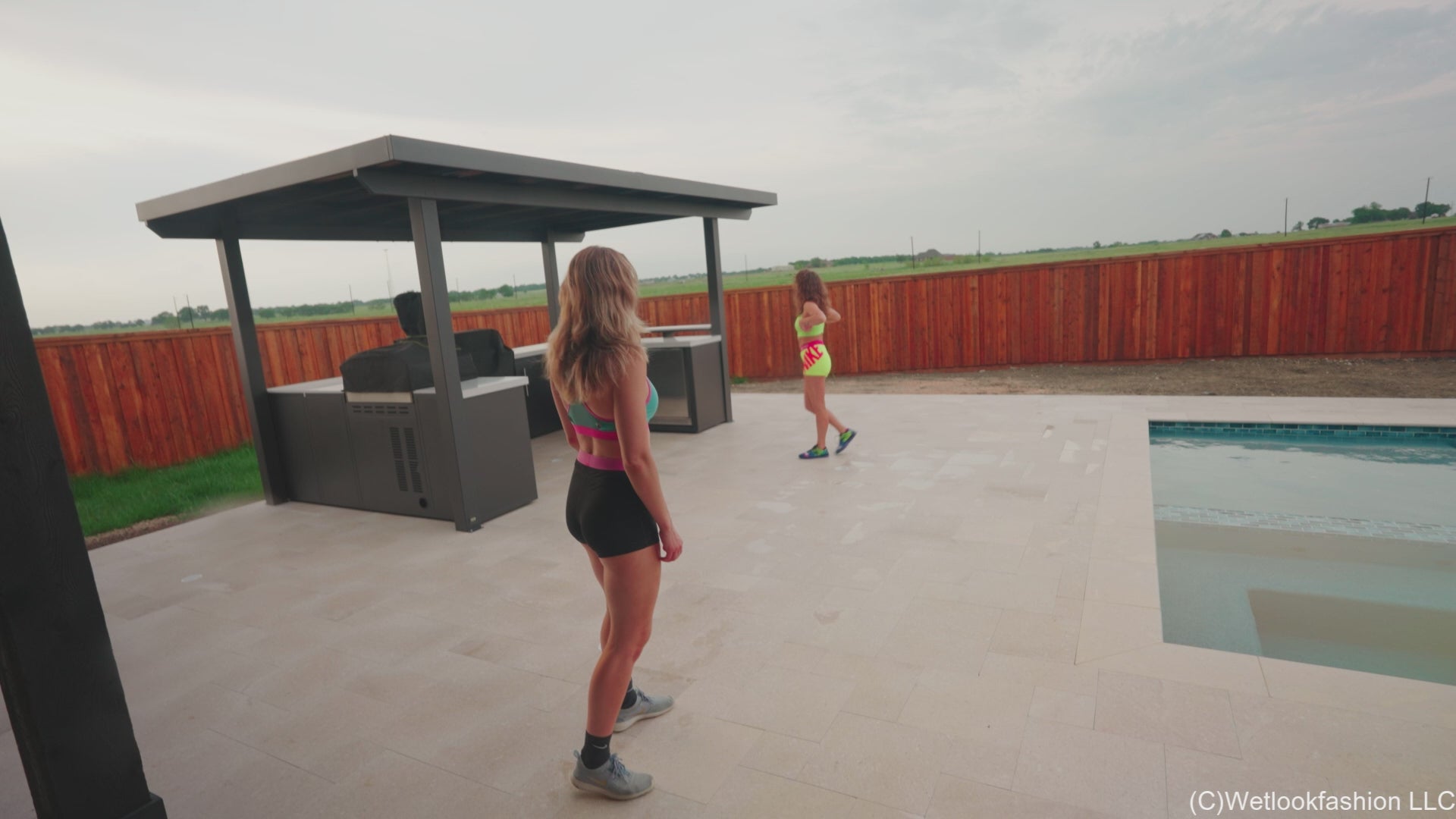 Camille and Tiffany-Wet Fun, Laughter and Romantic Moments