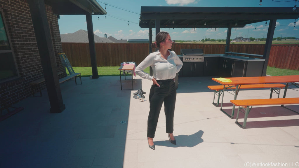 Wet Business with Floaties Featuring Iris