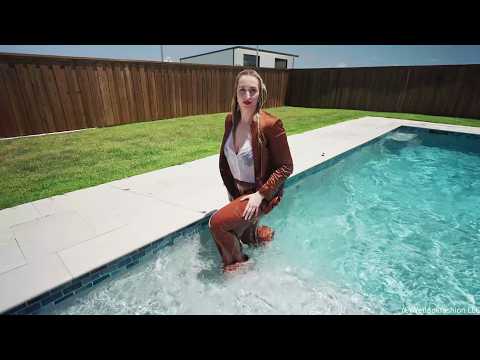 Ralph Lauren Satin Suit Splash - Ariel Goes All In