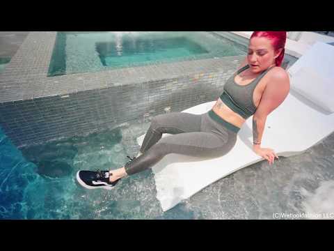 Scarlett's Wet Running and Swimming Workout