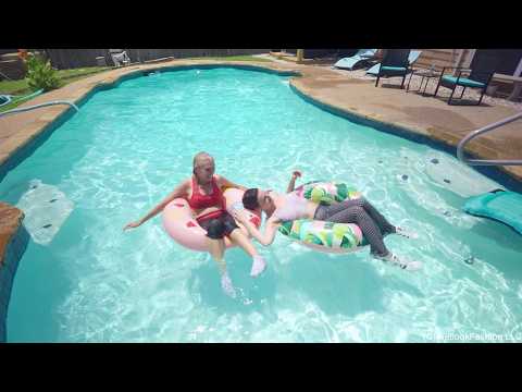 Mom and Daughter Hit the Pool Part II