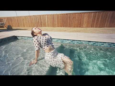 Samantha Gets Wet Polka Dot Style