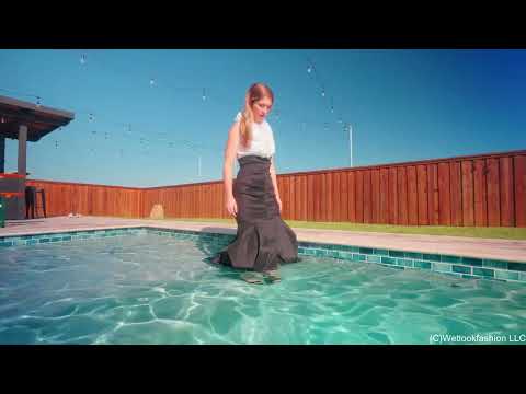 Kate Gets Wet in a Stunning Evening Gown