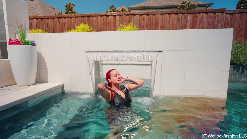 Reading and Fully Clothed Swimming with Scarlett