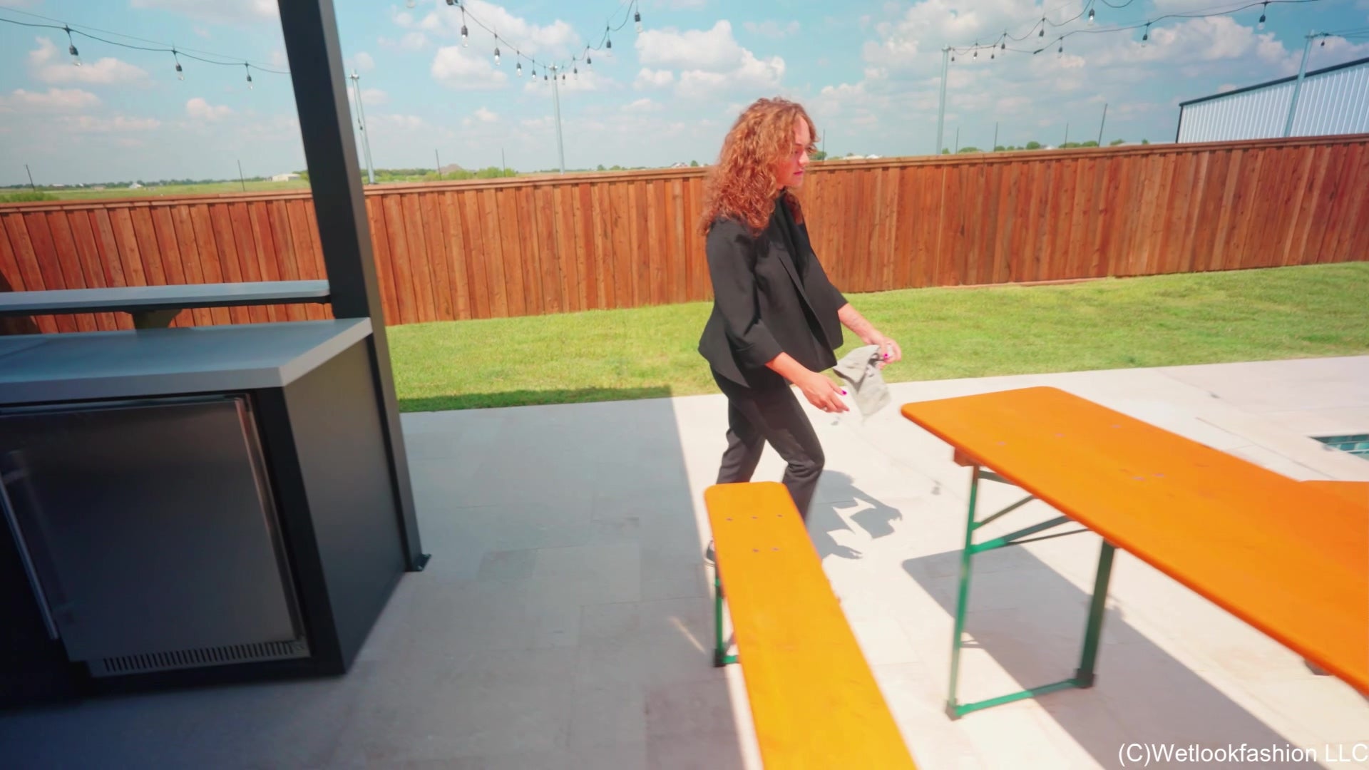 Realtor Tiffany Swims While Getting Ready for a Showing