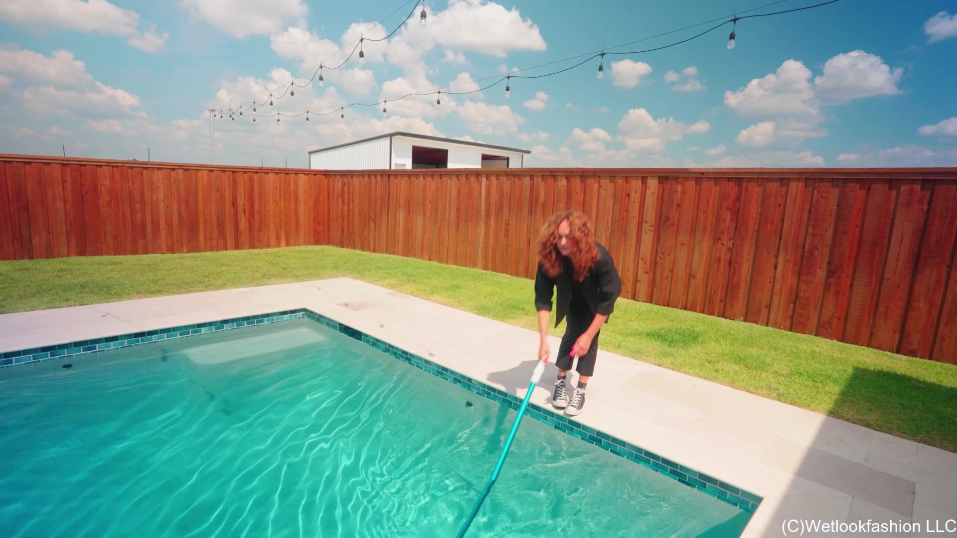 Realtor Tiffany Swims While Getting Ready for a Showing