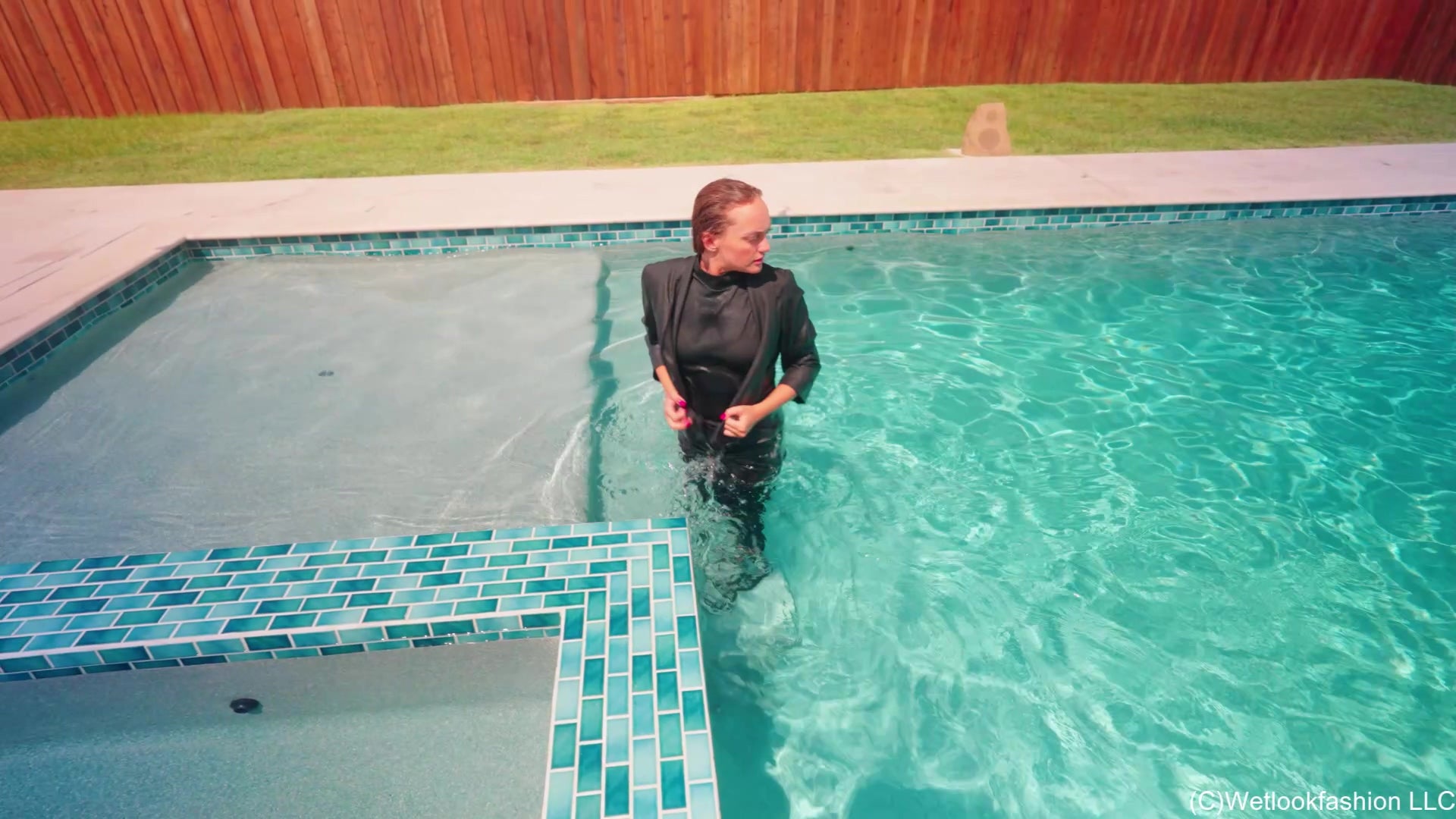 Realtor Tiffany Swims While Getting Ready for a Showing