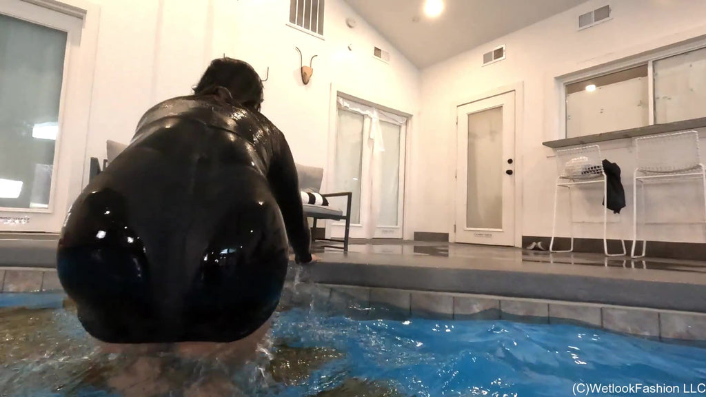 Reyna Swims in a Little Black Dress