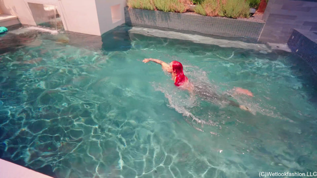 Scarlett's Wet Running and Swimming Workout