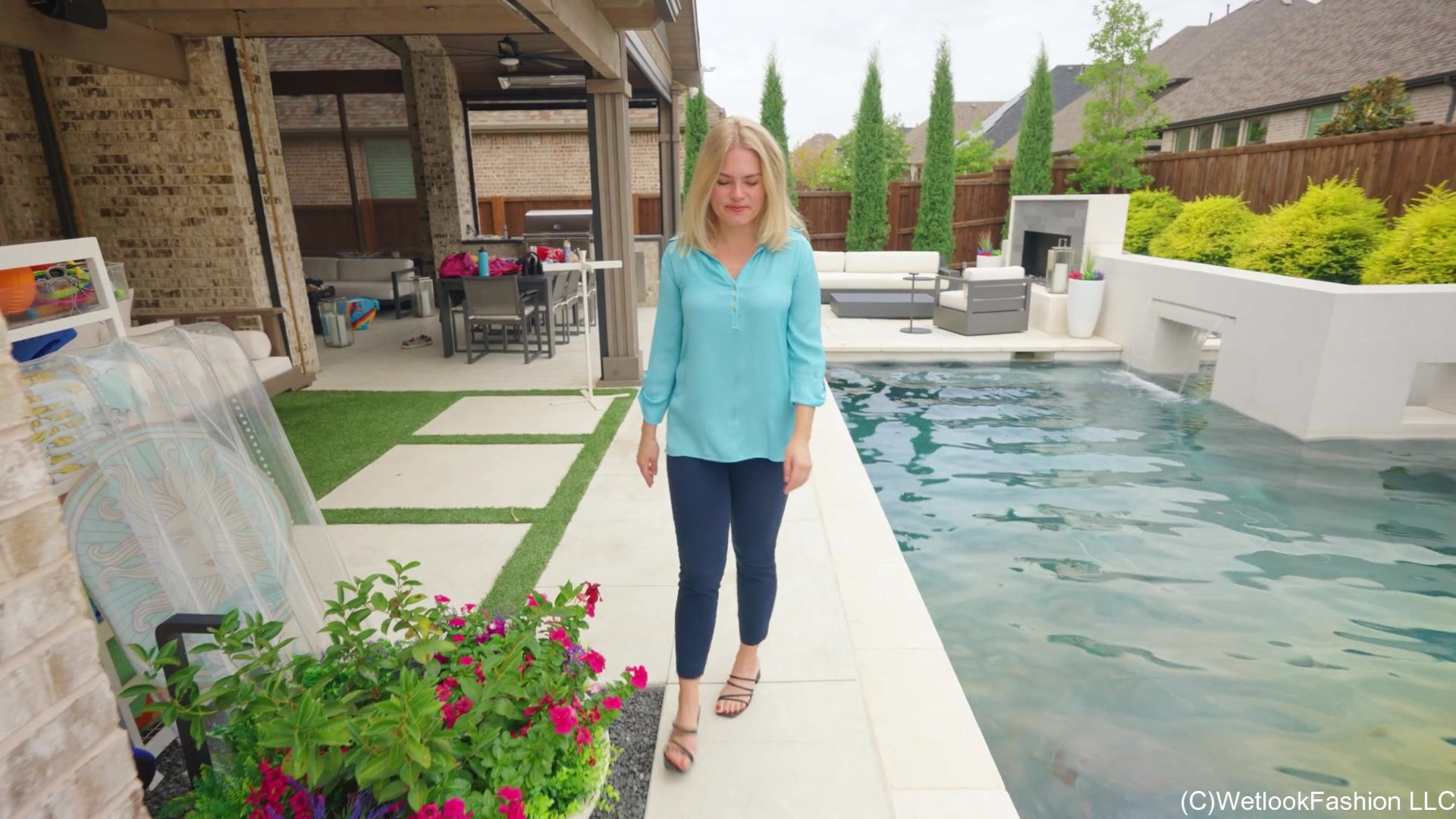Summer's Poolside Indulgence