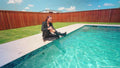 Taylor Suits the Pool