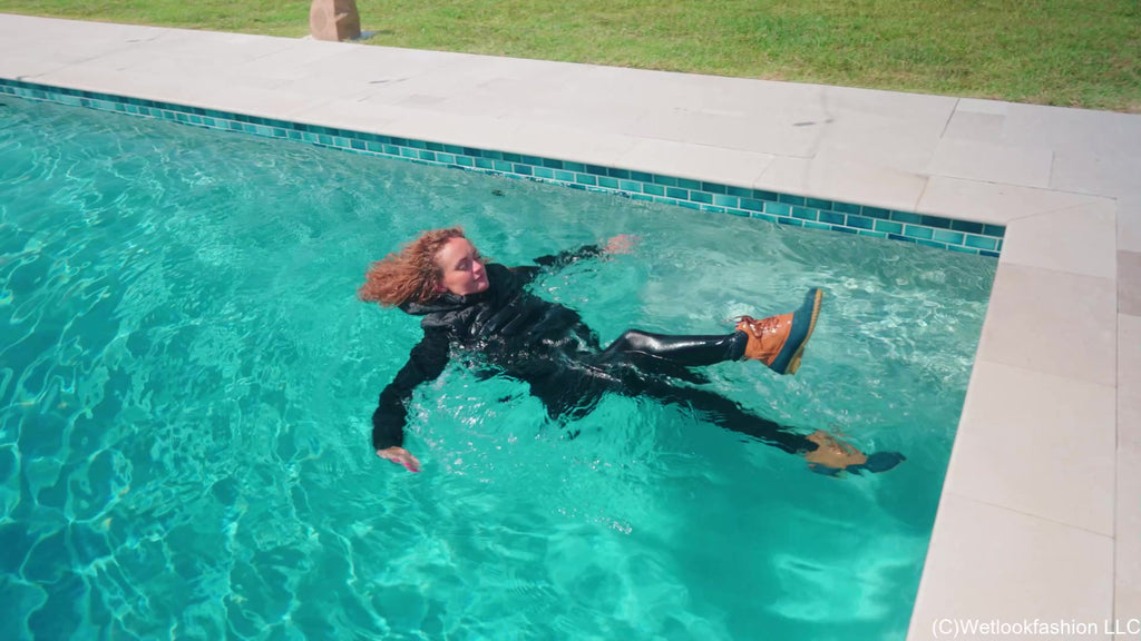 Tiffany's Swim in a Winter Outfit