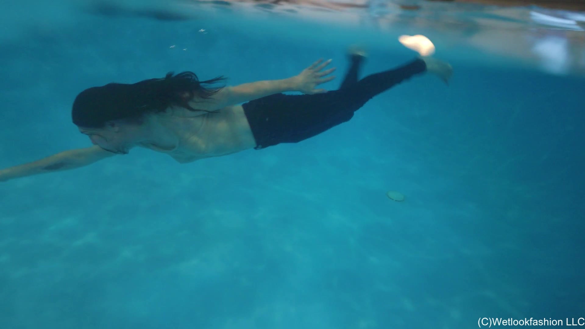 Vex Teaches Shannon How To Model in the Pool