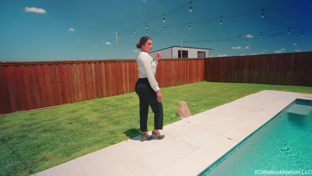 Wet Business with Floaties Featuring Iris