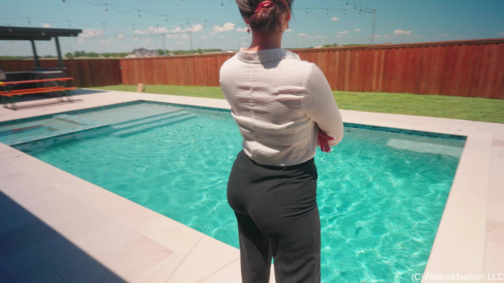 Wet Business with Floaties Featuring Iris